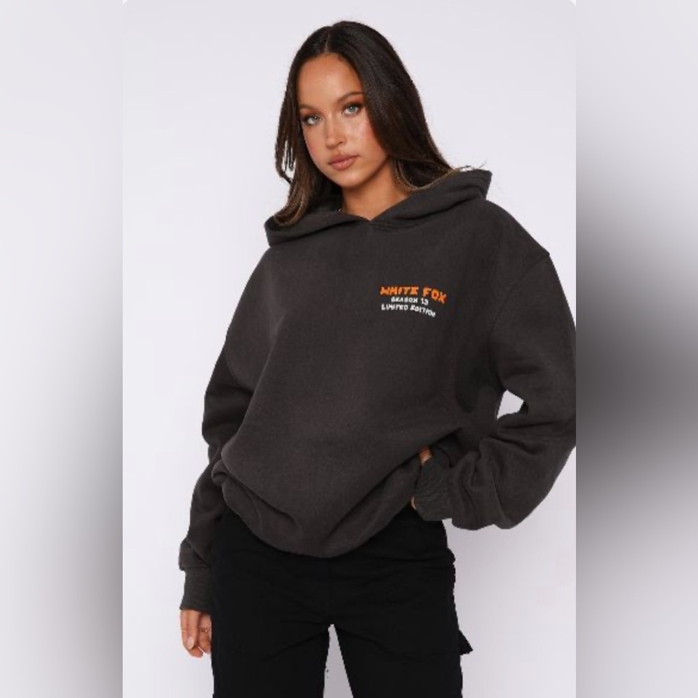 White Fox Season 13 Limited Edition Hoodie Charcoal